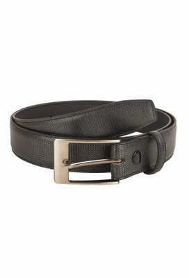 

Pacific Gold Men Formal Black Artificial Leather Belt