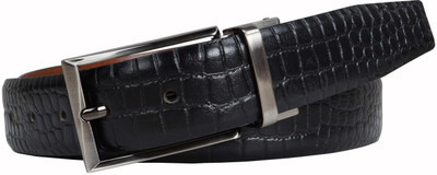 

Clubb Men Formal Black Genuine Leather Belt