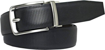 

Shopping Store Men Party Black Genuine Leather Reversible Belt