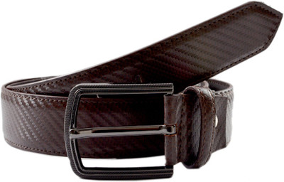 

Brounplus Boys Casual Brown Artificial Leather Belt