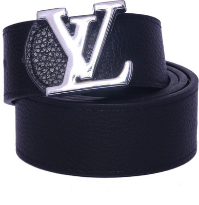 

OODI Men Black Artificial Leather Belt