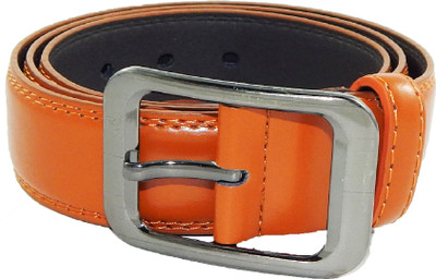 

Els Men Casual, Formal Khaki Artificial Leather, Synthetic Belt