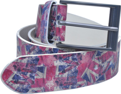 

French Connection Men Casual Pink Synthetic Belt, Stone