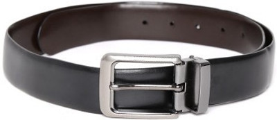 

John Players Men Belt, Jet black