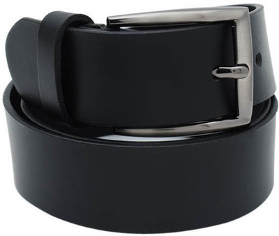 

Walletsnbags Men Formal Black Genuine Leather Belt
