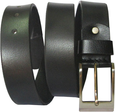 

eXcorio Men Formal Black Genuine Leather Belt