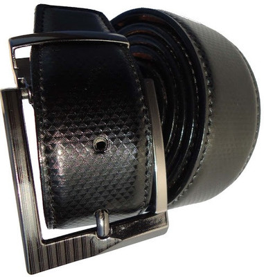 

AmahapGlamourDaze Men Formal Black Artificial Leather Belt