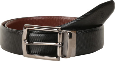 

Alvaro Men Formal Black, Brown Genuine Leather Reversible Belt