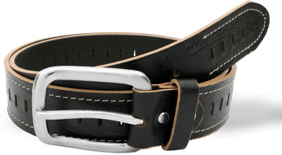

Newhide Men Casual Black Genuine Leather Belt