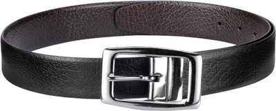 

Teakwood Men Black Genuine Leather Belt