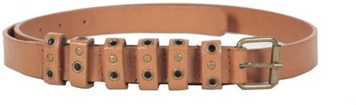 

MTV Women Casual Tan Artificial Leather Belt