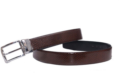

Kiko Men Formal Brown Genuine Leather Reversible Belt