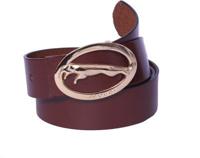 OODI Men Brown Artificial Leather Belt