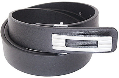 

SFA Men Formal Black Artificial Leather Belt, Black732