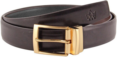 

Tom Venice Men Formal, Casual Black, Brown Artificial Leather Reversible Belt