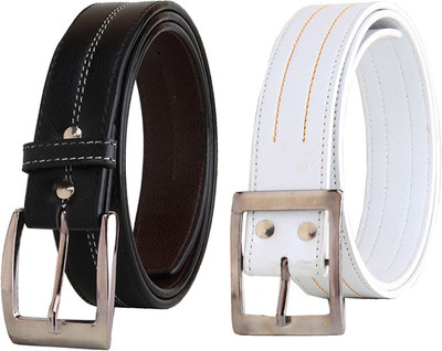

Elligator Men Casual, Formal, Party Multicolor Artificial Leather Belt