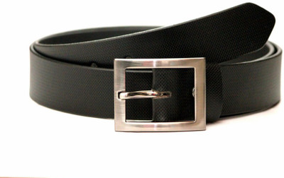 

Tops Men Formal Black Genuine Leather Belt