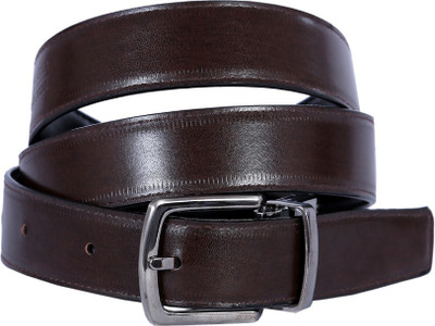 

Hardys Men Brown Genuine Leather Reversible Belt