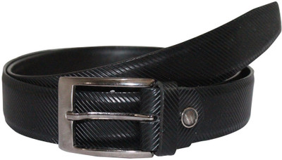 

Bacchus Men Formal Black Artificial Leather Belt