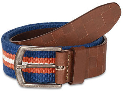 

Paradigm Design Lab Men Casual Orange, Blue Genuine Leather Belt