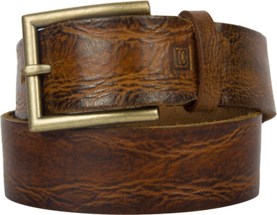 

Leder Concepts Men Casual Tan Genuine Leather Belt