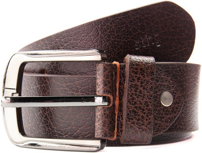 

Sting Men Casual Brown Genuine Leather Belt