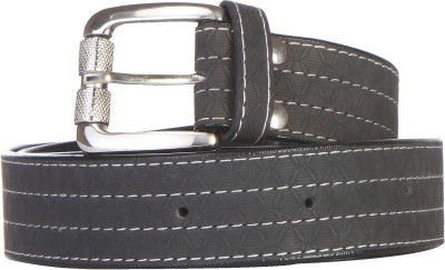 

Royal County Of Berkshire Polo Club Men Casual Black Texas Leatherite Belt, Black-02