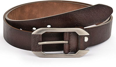 

Buckle Up Men Formal Brown Genuine Leather Belt