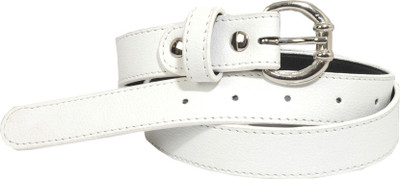 

Baggit Women Casual White Artificial Leather Belt