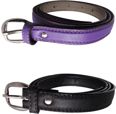 

Shopping Store Girls Multicolor Genuine Leather Belt