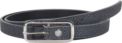 

Snoby Women Casual Grey Artificial Leather Belt