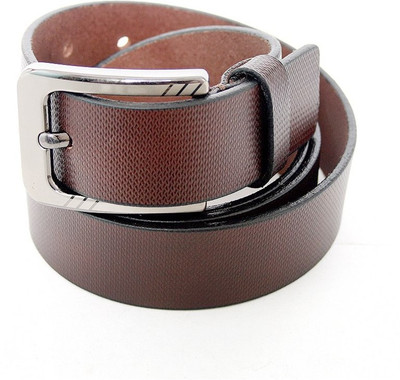 

pro-fit Men Casual Brown Genuine Leather Belt