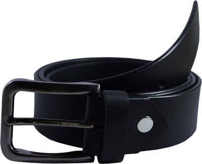 

Global Leather Boys Formal, Casual, Party, Evening Black Genuine Leather Belt