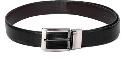 

Buckle Up Men Black Artificial Leather Belt