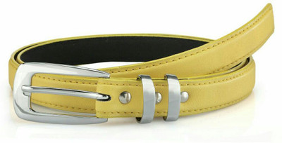 

Sale Funda Girls Yellow Artificial Leather Belt