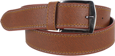 

Ansh Fashion Wear Men Casual Brown Artificial Leather Belt
