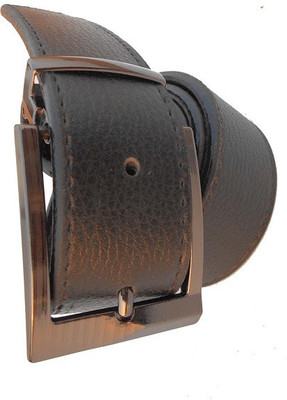 

AmahapGlamourDaze Men Formal Black Artificial Leather Belt