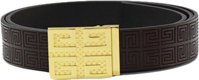 

Zaira Diamond Men Casual, Formal Brown Genuine Leather Belt