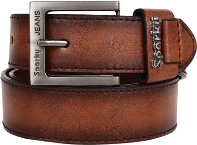

Sparky Men Brown Synthetic Belt