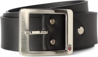 

Louis Philippe Men Black Genuine Leather Belt