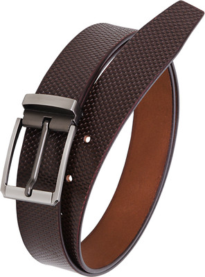

Hornbull Men Formal Brown Genuine Leather Belt
