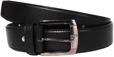 

Klaska Men Formal Black Genuine Leather Belt