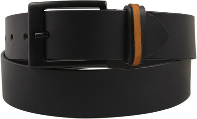 

Aditi Wasan Men Black Genuine Leather Belt