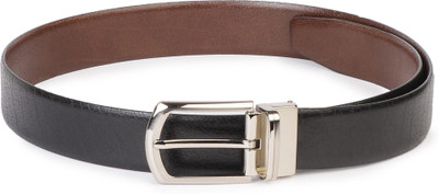 

Buckle Up Men Black Genuine Leather Belt