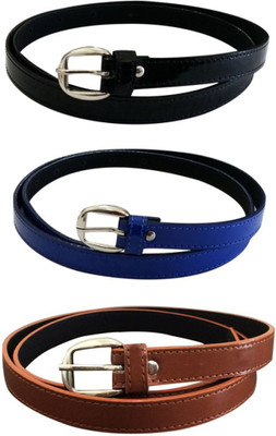

Shopping Store Girls Multicolor Genuine Leather Belt
