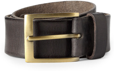 

Louis Philippe Men Black Genuine Leather Belt