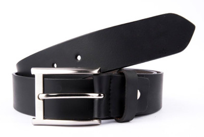 

Brounplus Boys Formal Black Genuine Leather Belt