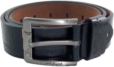

Els Men Black Synthetic Belt, Black-23