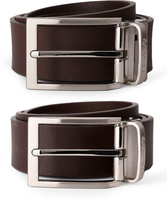 

Allen Solly Men Brown Genuine Leather Belt