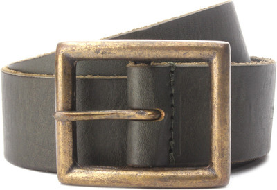 

Levi's Men Brown Metal Belt, Green